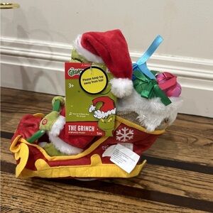 Dr. Seuss The Grinch Animated Plush You’re a Mean One Mr. Grinch  Song NEW
